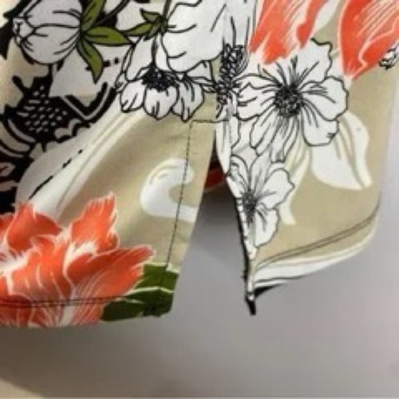 Tradition Floral Multicoloured 3/4 Sleeve Medium Top with Embellishment - Picture 9 of 13